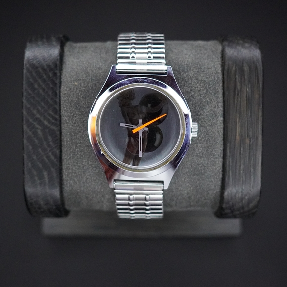 RARE 1970s Hugh Hefner Playboy Style Novelty Watch